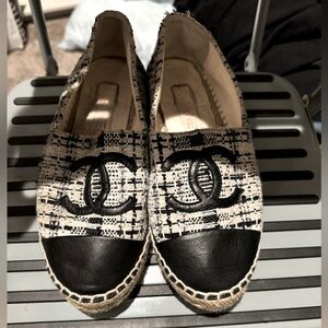 Chanel Tweed espadrilles